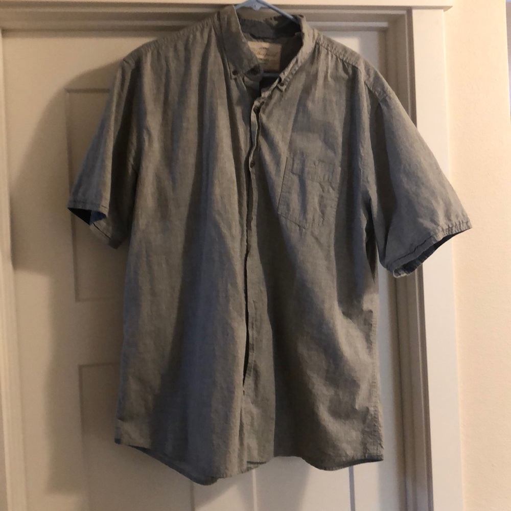 Grey XXL button up shirt